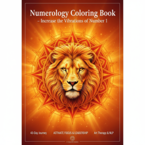 numerology energized coloring book: increase the vibrations of number 1