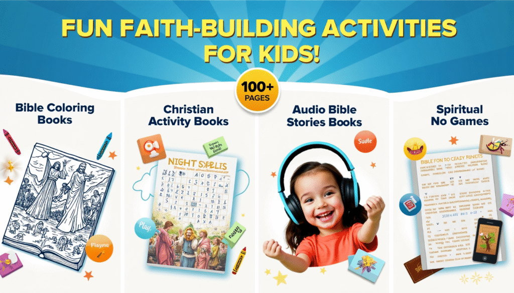 Bible Coloring Books for Kids – Faith-Based Fun & Spiritual Growth 10