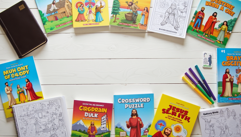 Bible Coloring Books for Kids – Faith-Based Fun & Spiritual Growth 2