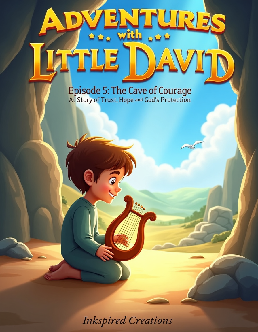 adventures with little david – the cave of courage: a story of trust, hope, and god’s protection : bible inspired read and color book adventures with little david – the cave of courage: a story of trust, hope, and god’s protection : bible inspired read and color book