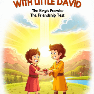 –“david and the king’s promise – the friendship test”: adapted from 1 samuel 18–20 (bible based read and color story ... fear" bible story & coloring series for kids)