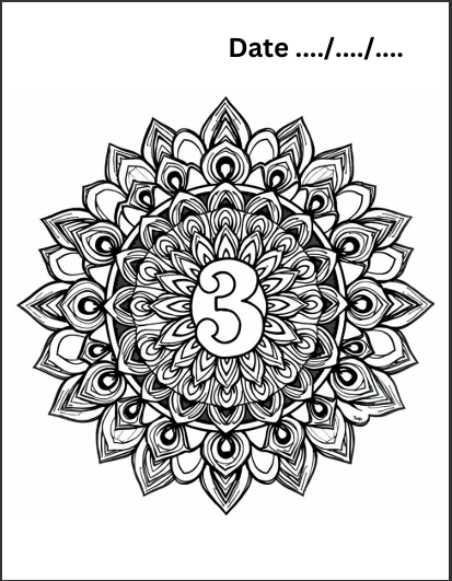 numerology energized coloring book: increase the vibrations of number 3 numerology energized coloring book: increase the vibrations of number 3