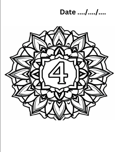 numerology energized coloring book: increase the vibrations of number 4 numerology energized coloring book: increase the vibrations of number 4