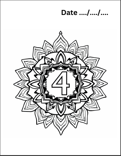 numerology energized coloring book: increase the vibrations of number 4 numerology energized coloring book: increase the vibrations of number 4