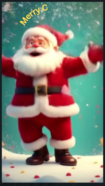 dancing santa pop surprise christmas motion card – fun animated holiday greeting (canva editable) dancing santa pop surprise christmas motion card – fun animated holiday greeting (canva editable)