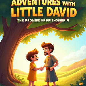 adventures with little david "the promise of friendship" bible based read and color book