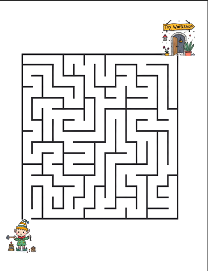 holiday maze adventure: 25 festive mazes for christmas fun & brain boosting challenge holiday maze adventure: 25 festive mazes for christmas fun & brain boosting challenge