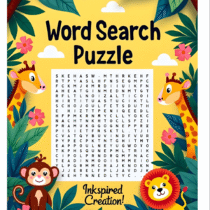 animal word search adventure