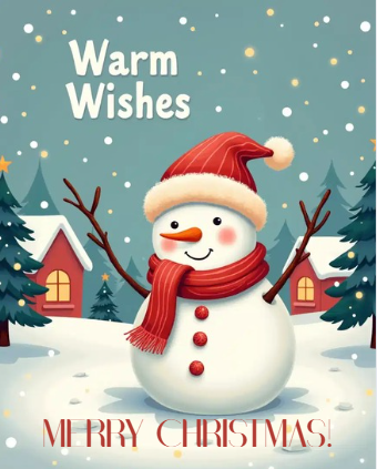cute winter canva editable christmas greeting card cute winter canva editable christmas greeting card