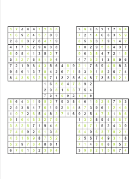 samurai sudoku puzzle book for adults – vol. 1 | 50 advanced 5 grid puzzles samurai sudoku puzzle book for adults – vol. 1 | 50 advanced 5 grid puzzles
