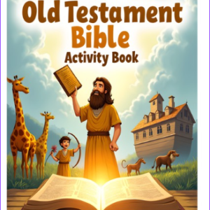 complete the word – old testament bible activity book (fill in the words, finish the sentences & strengthen scripture knowledge)