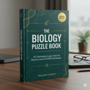 biology logic puzzle book: 25 life science grids for teens & adults genetics, botany & marine bio pdf