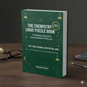 chemistry logic puzzles: 25 science brain teasers for students & teachers printable stem activity pdf