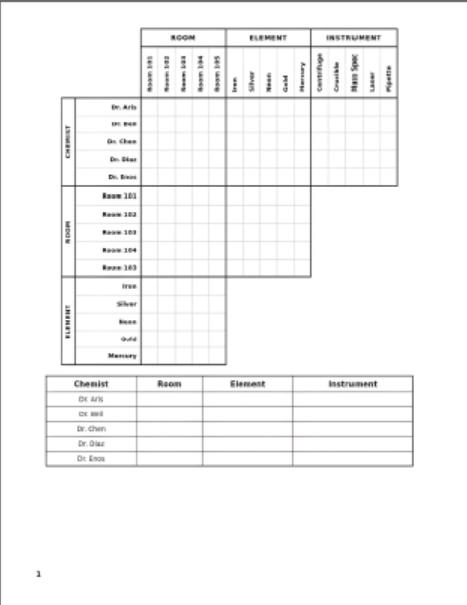 chemistry logic puzzles: 25 science brain teasers for students & teachers printable stem activity pdf chemistry logic puzzles: 25 science brain teasers for students & teachers printable stem activity pdf