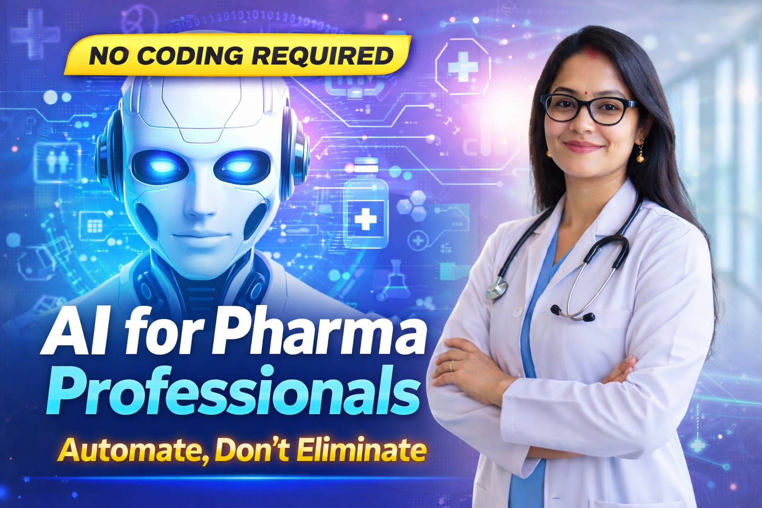 ai for pharma professionals: automate, don’t eliminate — practical ai skills for qa, pv, regulatory & medical writing ai for pharma professionals: automate, don’t eliminate — practical ai skills for qa, pv, regulatory & medical writing