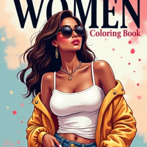 bold & beautiful women coloring book: confident poses & glamorous styles